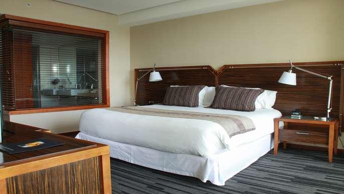 Hotel Dreams Valdivia Szoba fotó A bedroom at the hotel